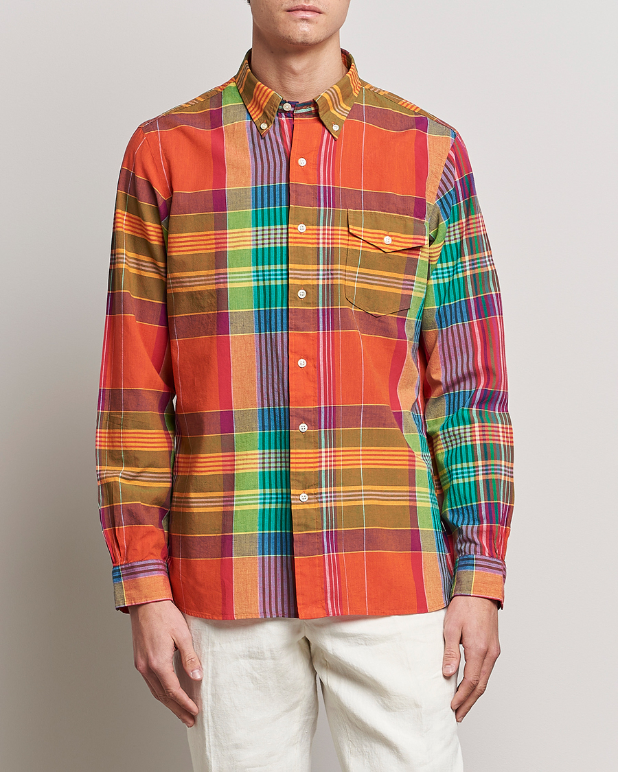 Herre | Skjorter | Polo Ralph Lauren | Classic Fit Checked Madras Shirt Multi