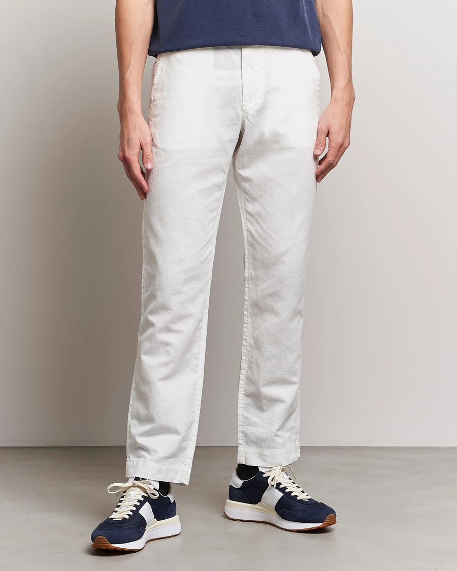 Herr | Udda kavaj | Polo Ralph Lauren | Cotton/Linen Bedford Chinos Deckwash White