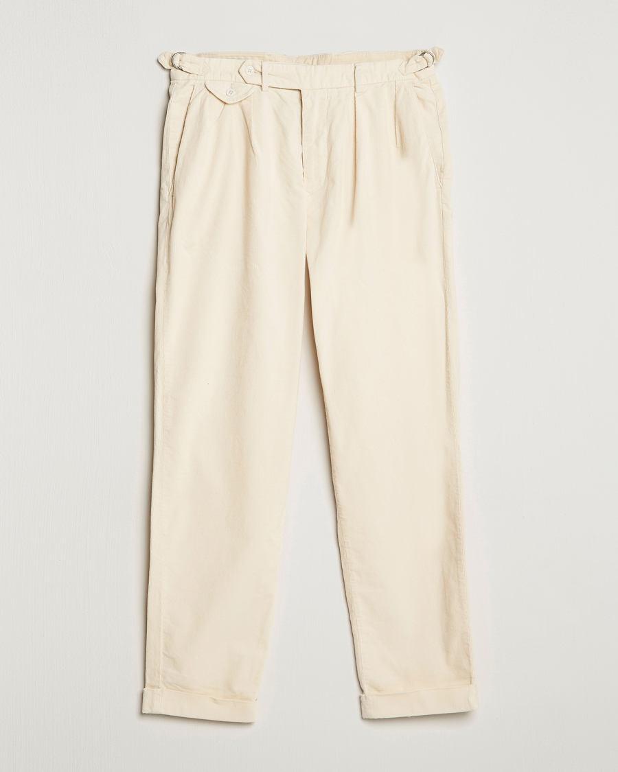 Herre | Bukser | Polo Ralph Lauren | Corduroy Tennis Trousers Guide Cream