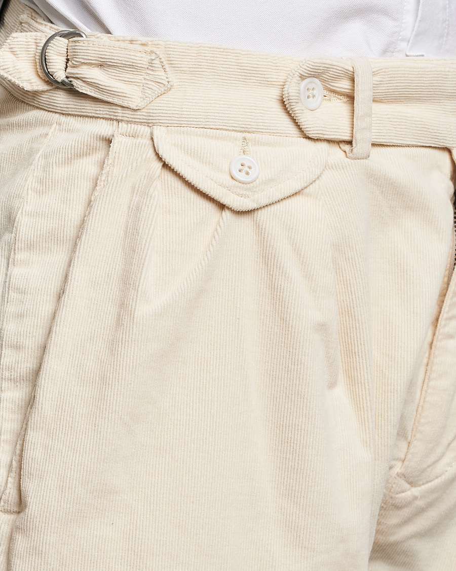 Herre | Bukser | Polo Ralph Lauren | Corduroy Tennis Trousers Guide Cream