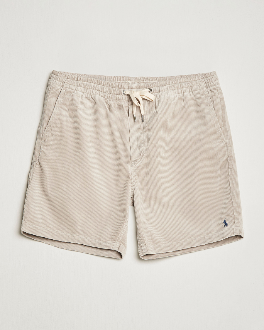 Herre | Shorts | Polo Ralph Lauren | Prepster Corduroy Drawstring Shorts Khaki Stone