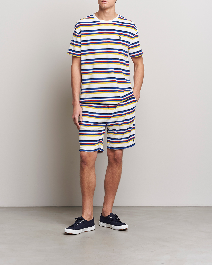 Herre | Shorts | Polo Ralph Lauren | Cotton Terry Striped Sweatshorts Multi