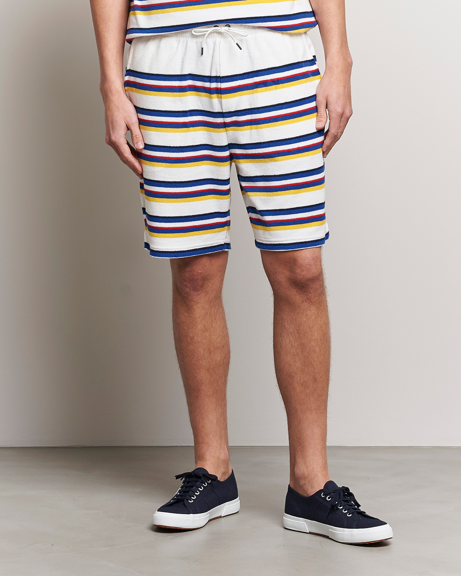 Herre |  | Polo Ralph Lauren | Cotton Terry Striped Sweatshorts Multi