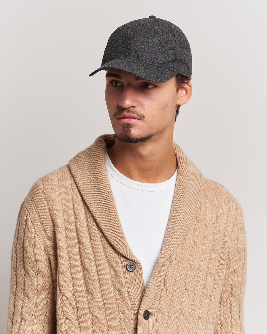 Herre | Polo Ralph Lauren Wool Cap Medium Grey | Polo Ralph Lauren | Wool Cap Medium Grey