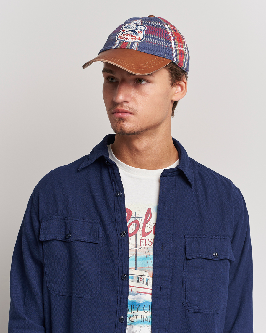 Herre | Polo Ralph Lauren 6 Panel Flannel Cap Multi | Polo Ralph Lauren | 6 Panel Flannel Cap Multi