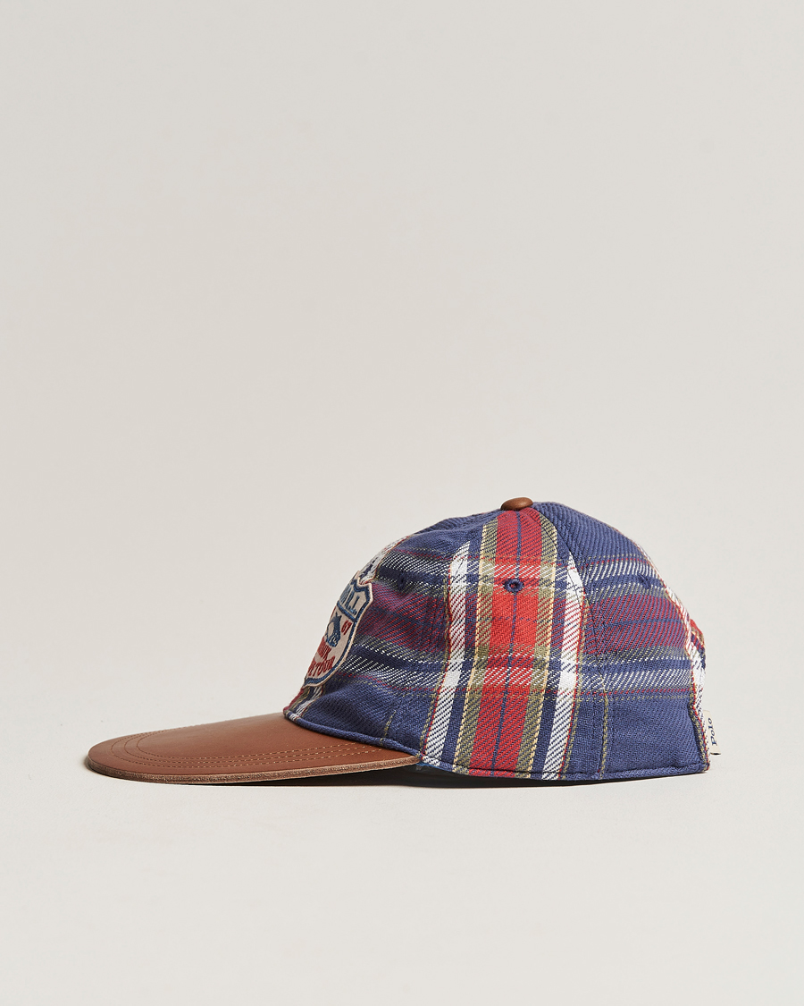 Herre | Polo Ralph Lauren 6 Panel Flannel Cap Multi | Polo Ralph Lauren | 6 Panel Flannel Cap Multi