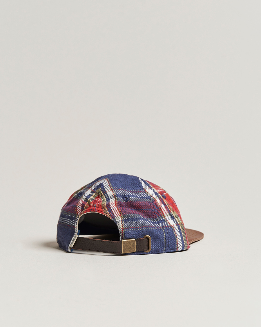 Herre | Polo Ralph Lauren 6 Panel Flannel Cap Multi | Polo Ralph Lauren | 6 Panel Flannel Cap Multi