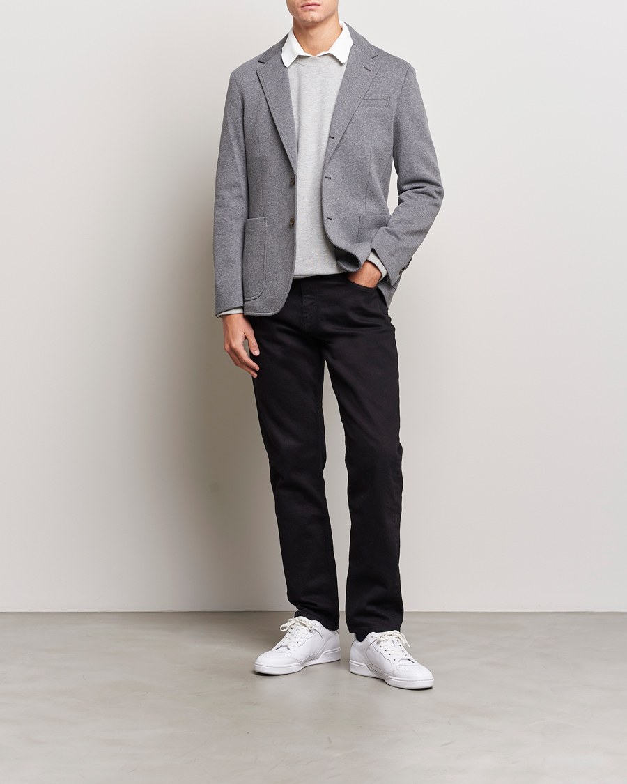 Herre | Blazere & jakker | Polo Ralph Lauren | Double Knit Jersey Blazer Medium Grey Heather