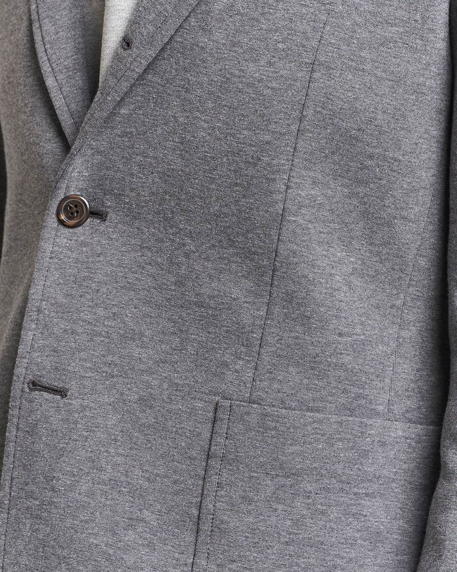 Herre | Blazere & jakker | Polo Ralph Lauren | Double Knit Jersey Blazer Medium Grey Heather
