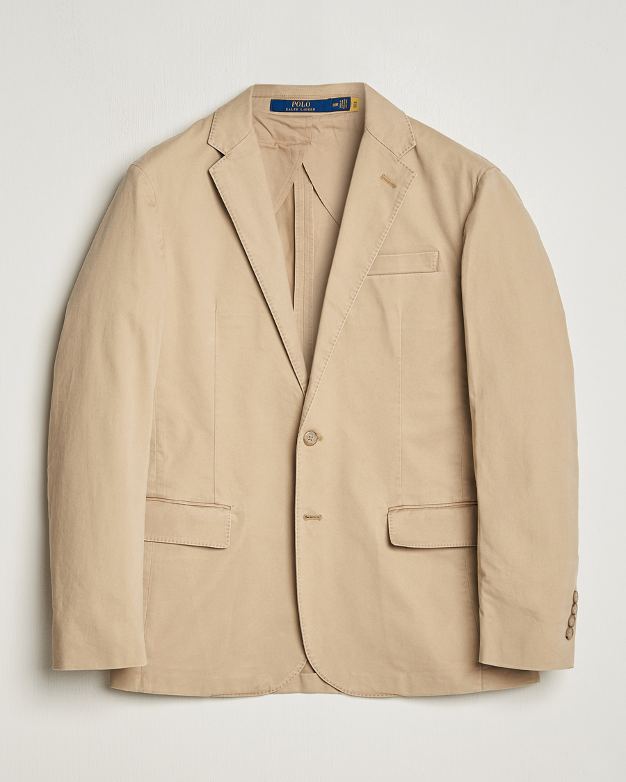 Herre | Blazere & jakker | Polo Ralph Lauren | Cotton Stretch Sportcoat Monument Tan
