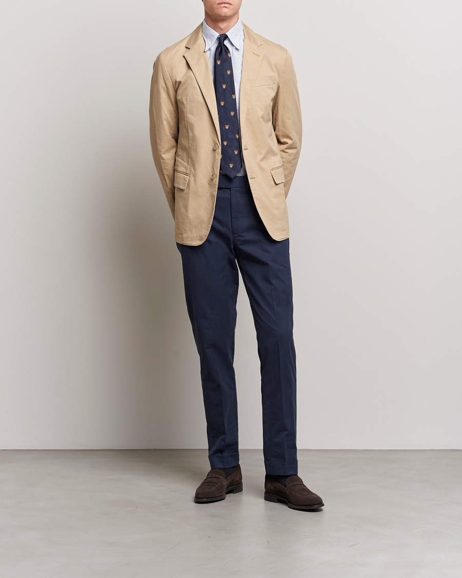 Herre | Blazere & jakker | Polo Ralph Lauren | Cotton Stretch Sportcoat Monument Tan