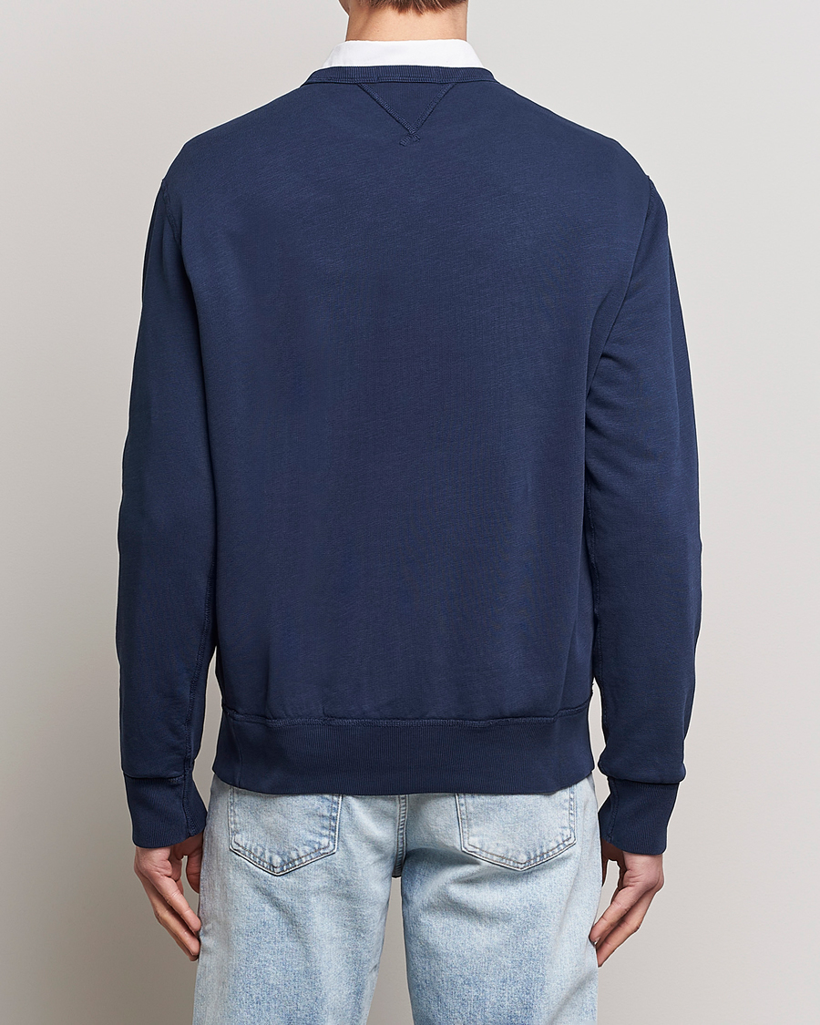 Herre | Trøjer | Polo Ralph Lauren | Vintage Fleece Crew Neck Sweatshirt Cruise Navy