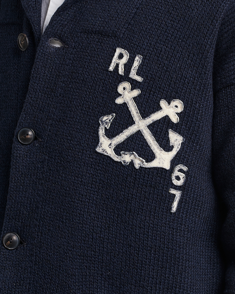 Herre | Trøjer | Polo Ralph Lauren | RL Knitted Cardigan Navy