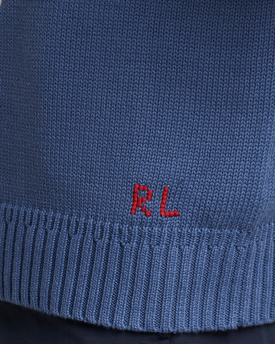 Herre | Trøjer | Polo Ralph Lauren | Cotton Knitted Bear Sweater Blue Haven