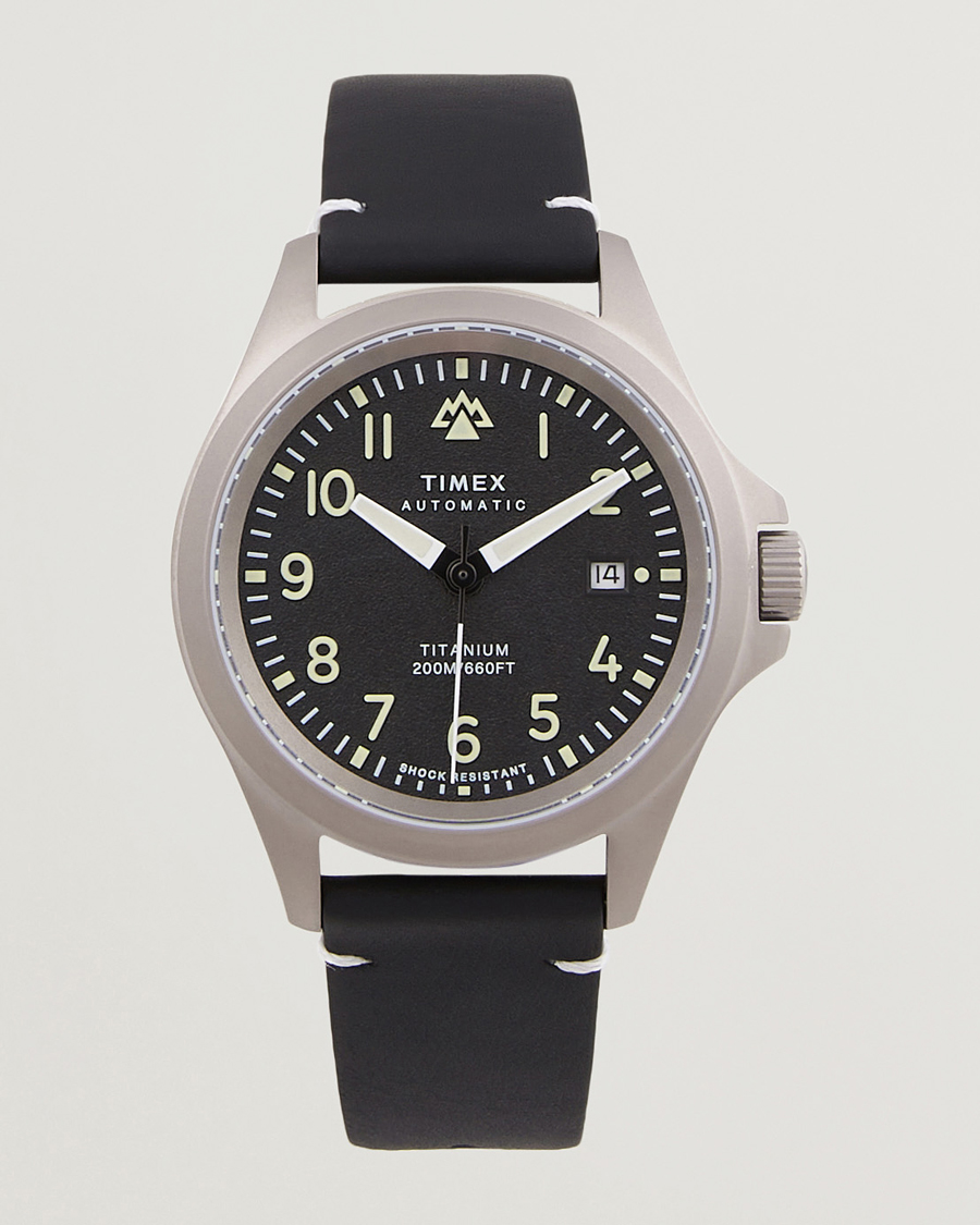 Herre |  | Timex | Expedition North Automatic Titanium 41mm Black Dial