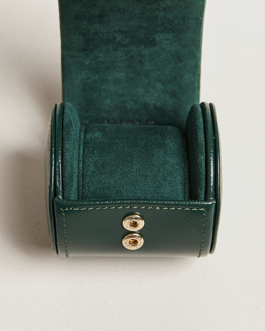 Herr | Livsstil | WOLF | Single Watch Roll British Racing Green