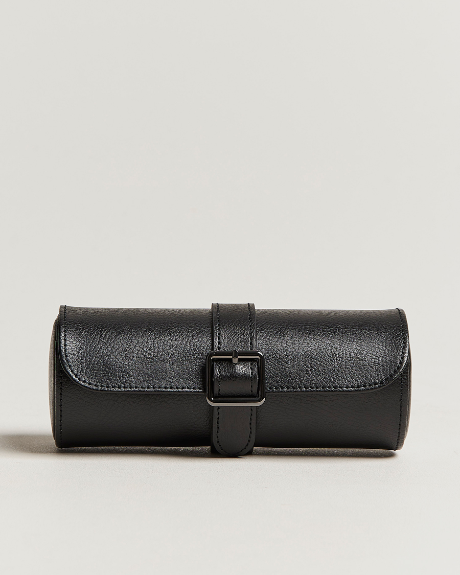 Herre | Ure- & smykkeæsker | WOLF | Triple Watch Roll Black