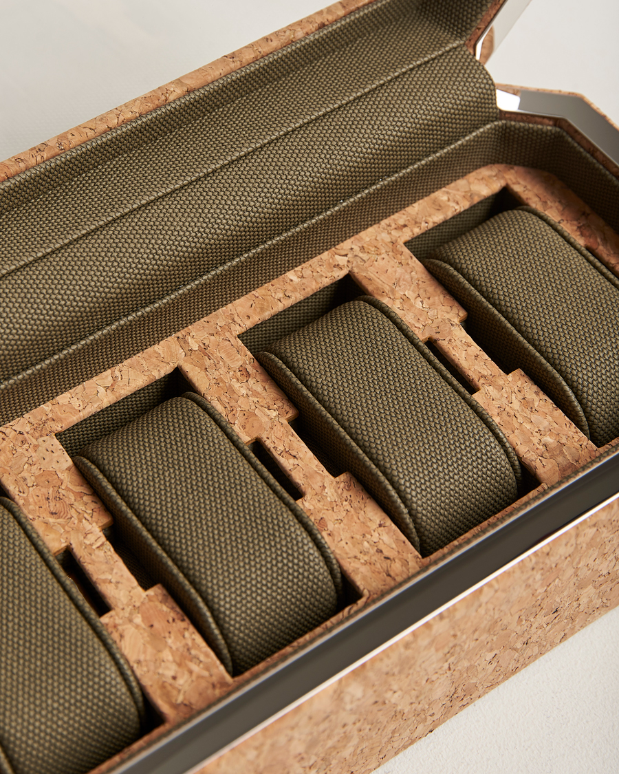 Herre | Ure- & smykkeæsker | WOLF | Cortica 4 Piece Watch Box Cork