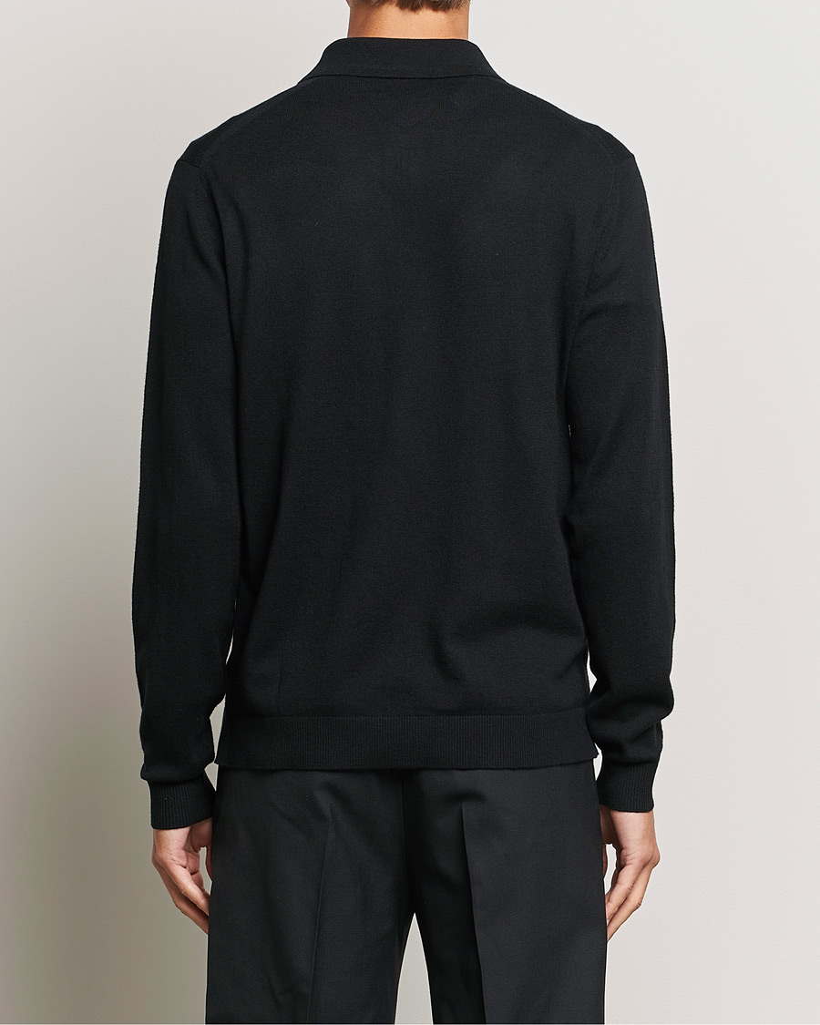 Herre | Trøjer | Tiger of Sweden | Orbit Half Zip Merino Black