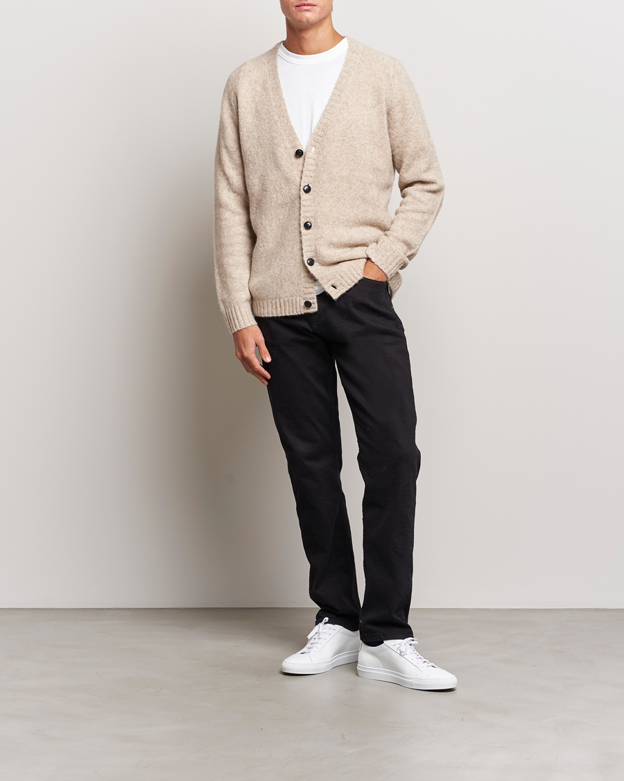 Herre | Trøjer | Tiger of Sweden | Burris Cardigan Dry Sand