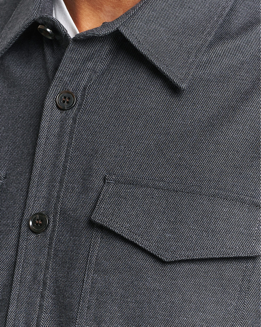 Herre | Skjorter | Tiger of Sweden | Arnou Cotton Pocket Shirt Grey