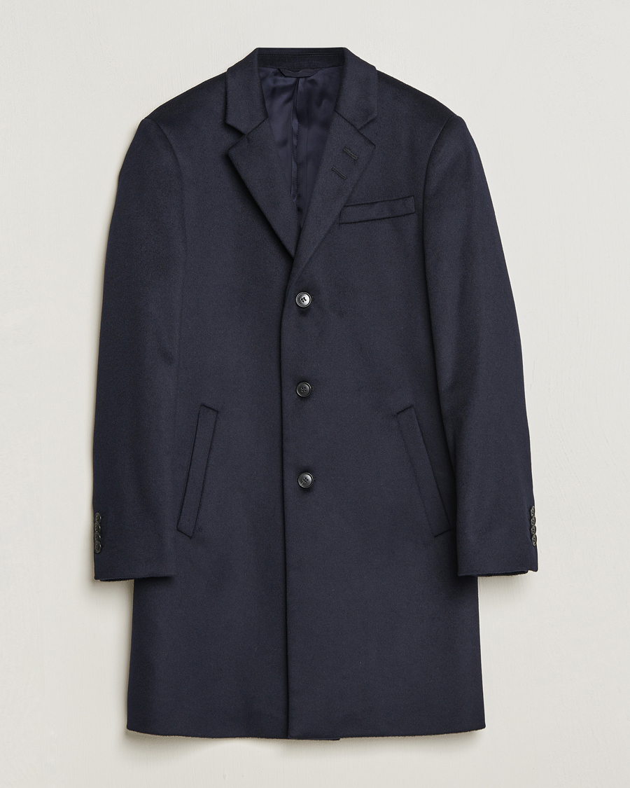 Herre | Jakker | Tiger of Sweden | Cempsey Wool Coat Light Ink