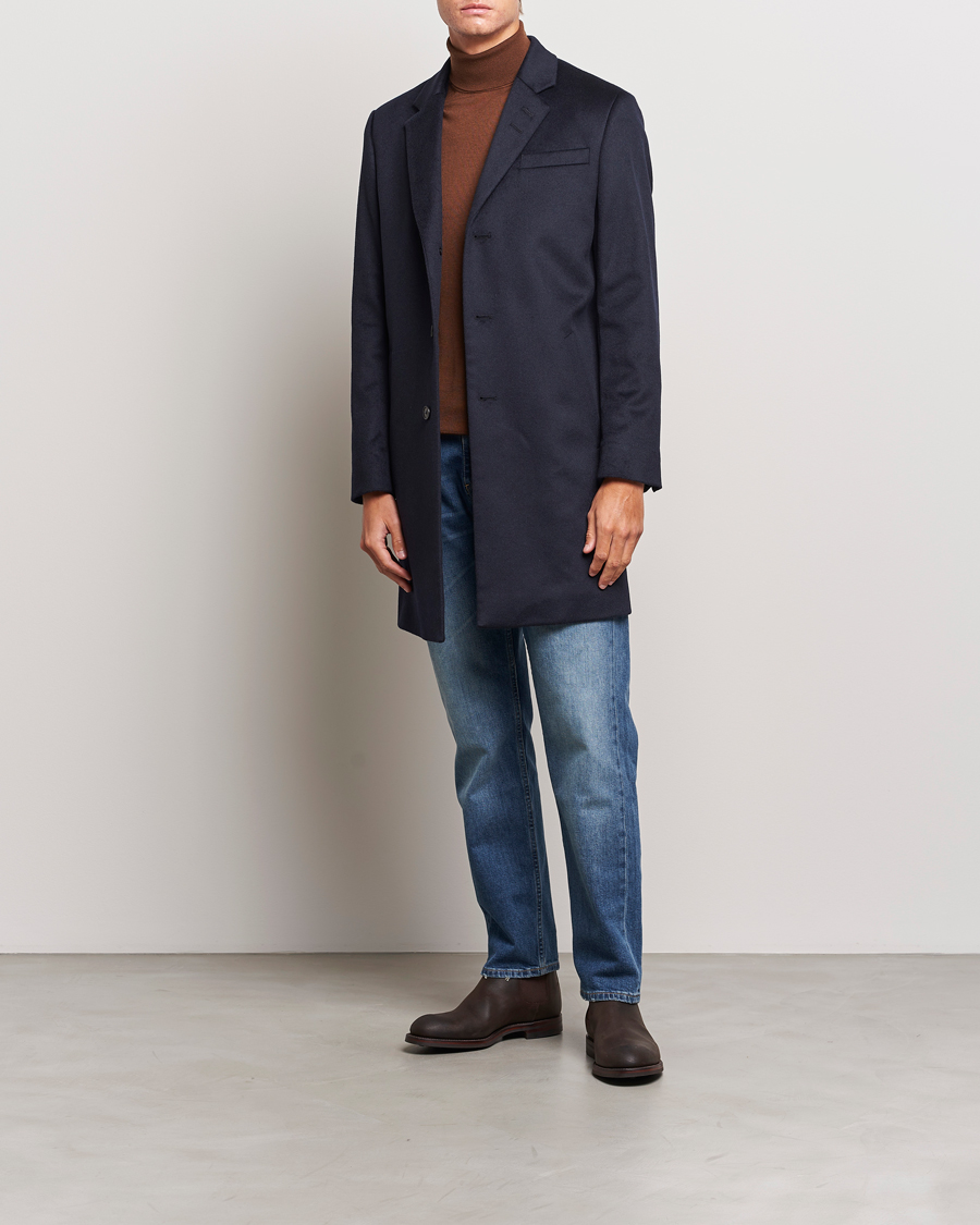 Herre | Jakker | Tiger of Sweden | Cempsey Wool Coat Light Ink