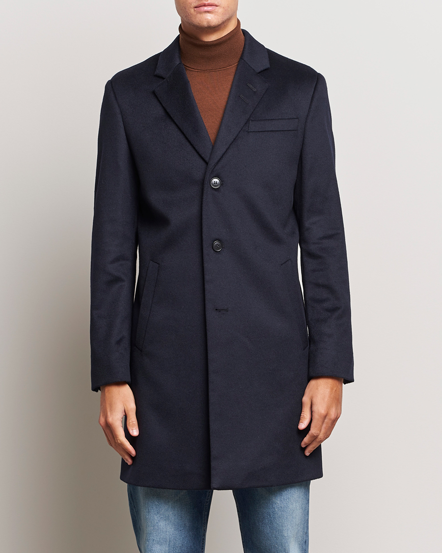 Herre | Jakker | Tiger of Sweden | Cempsey Wool Coat Light Ink