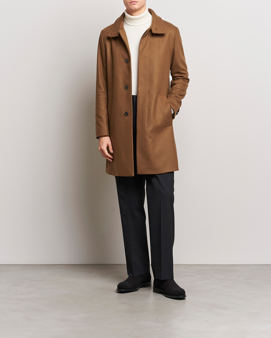 Herre | Jakker | Tiger of Sweden | Aleric Wool Coat Brown