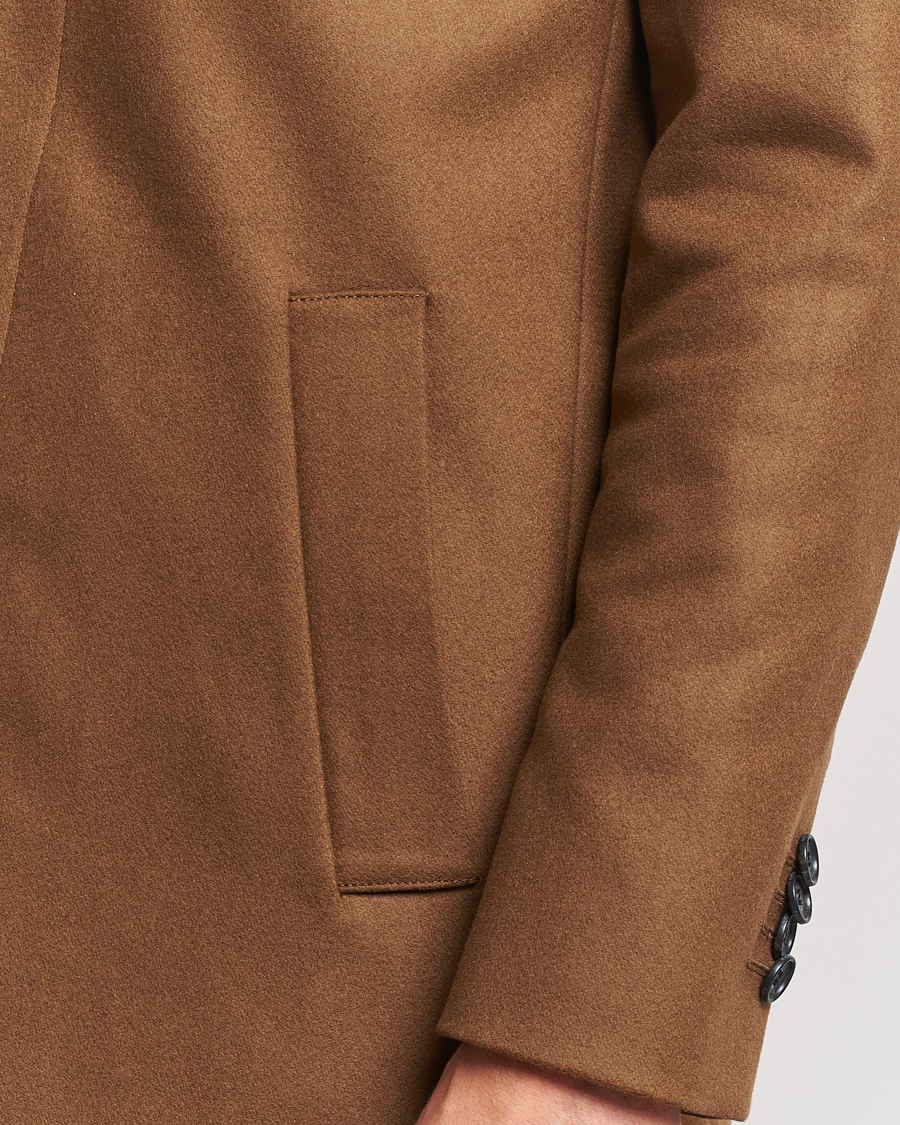Herre | Jakker | Tiger of Sweden | Aleric Wool Coat Brown