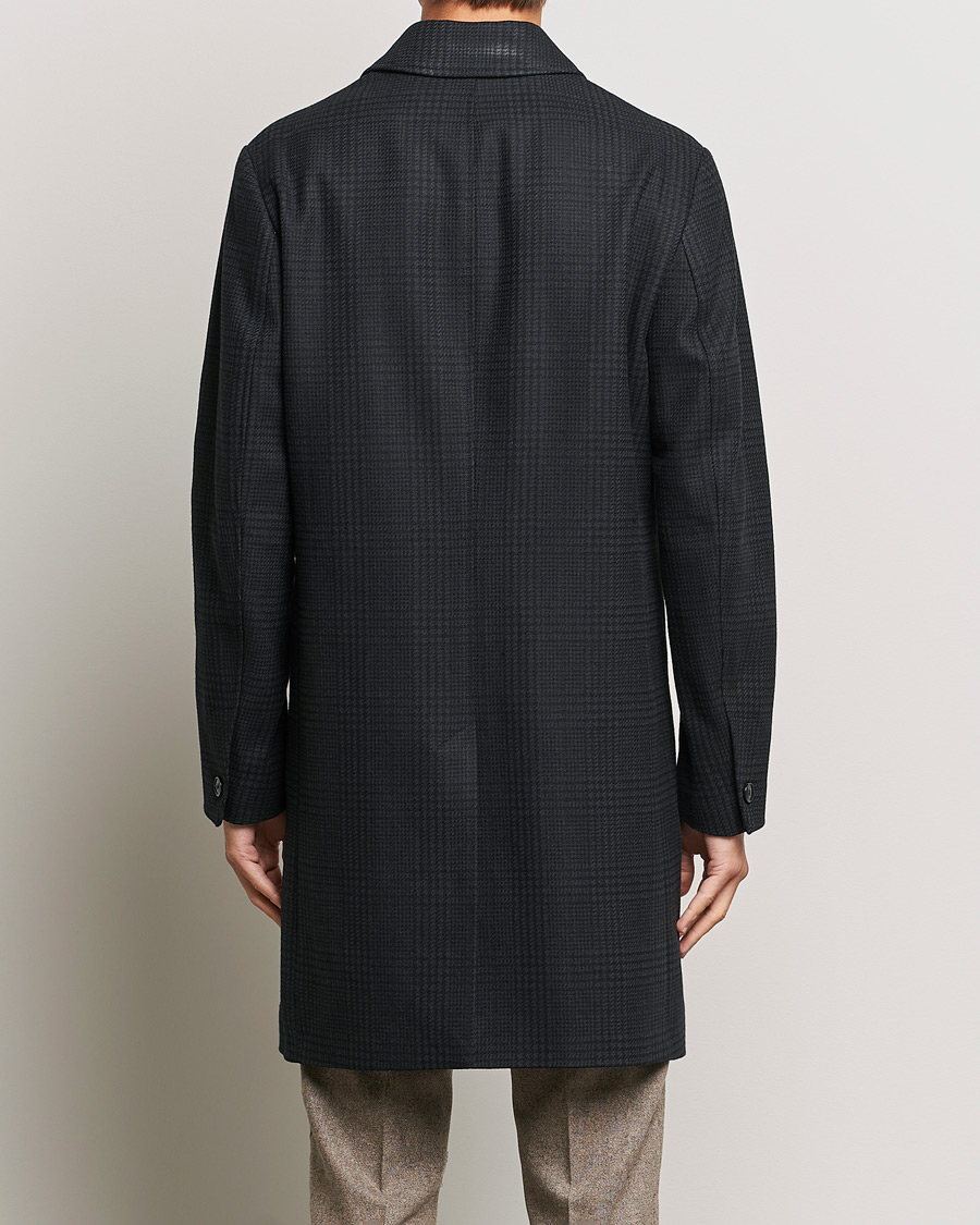 Herre | Jakker | Tiger of Sweden | Eliias Checked Coat Black