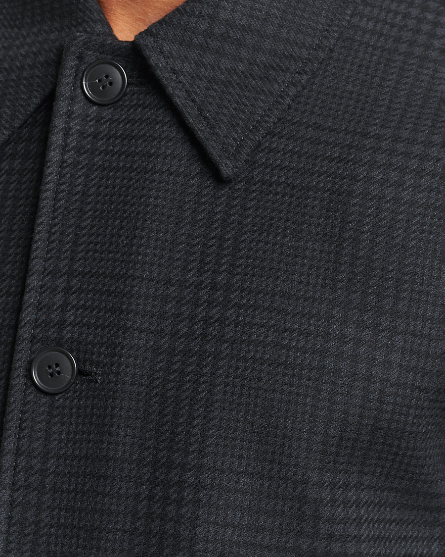 Herre | Jakker | Tiger of Sweden | Eliias Checked Coat Black