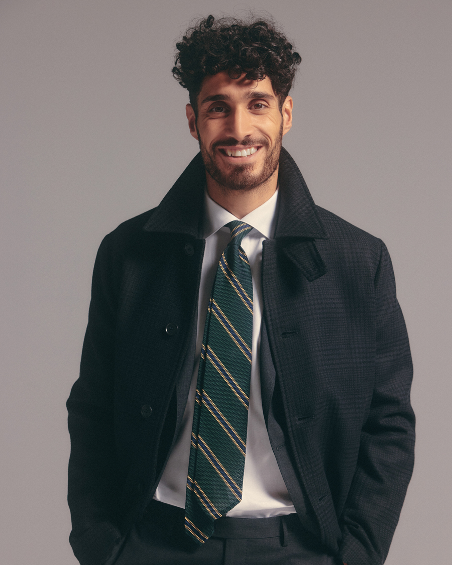 Herre | Jakker | Tiger of Sweden | Eliias Checked Coat Black