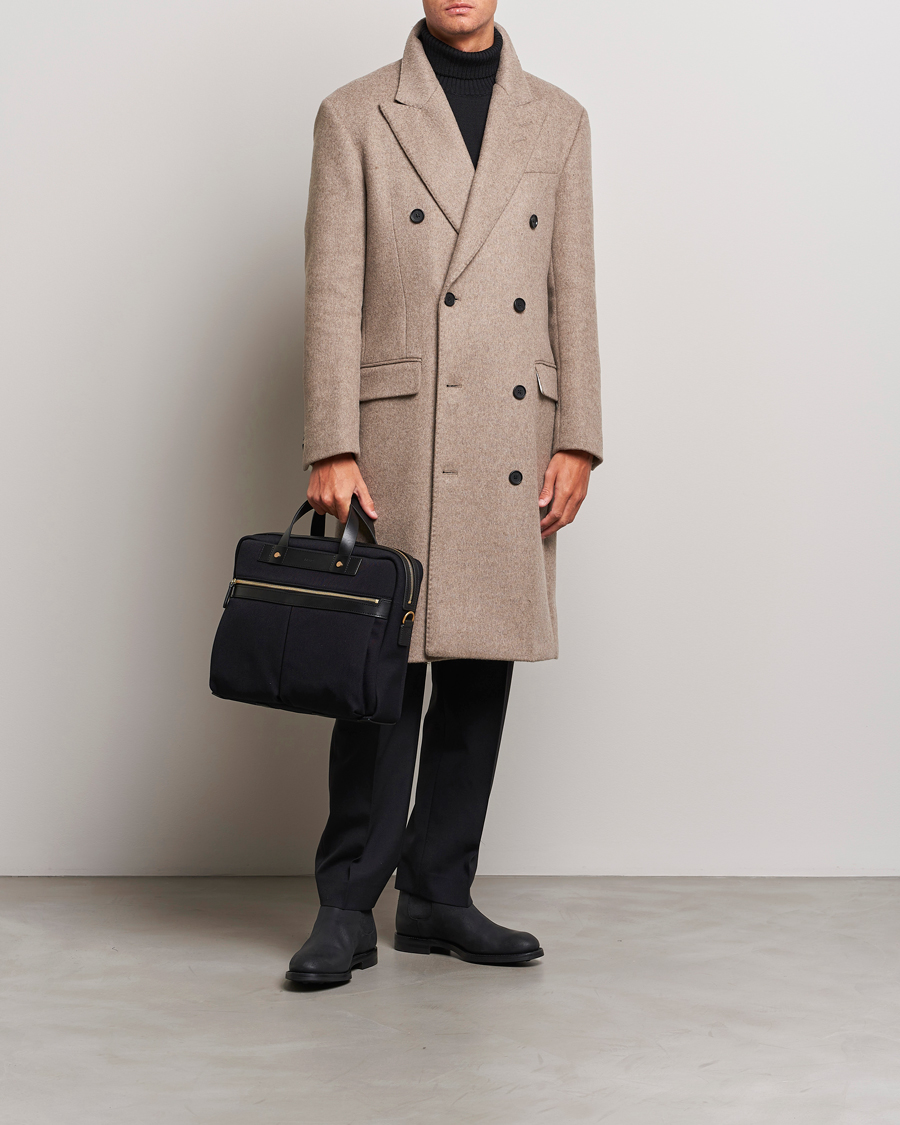 Herre | Jakker | Tiger of Sweden | Chiaver Double Breasted Coat Eggshell