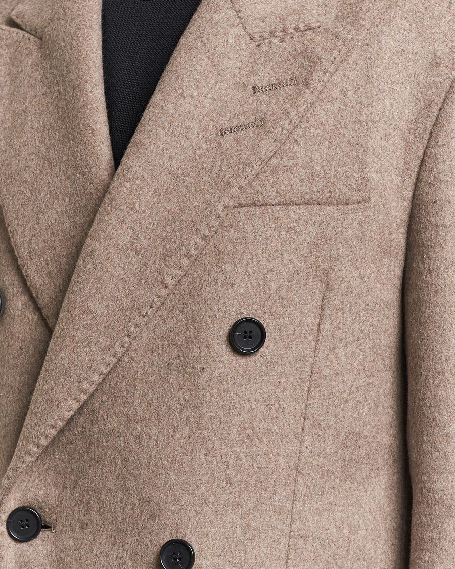 Herre | Jakker | Tiger of Sweden | Chiaver Double Breasted Coat Eggshell