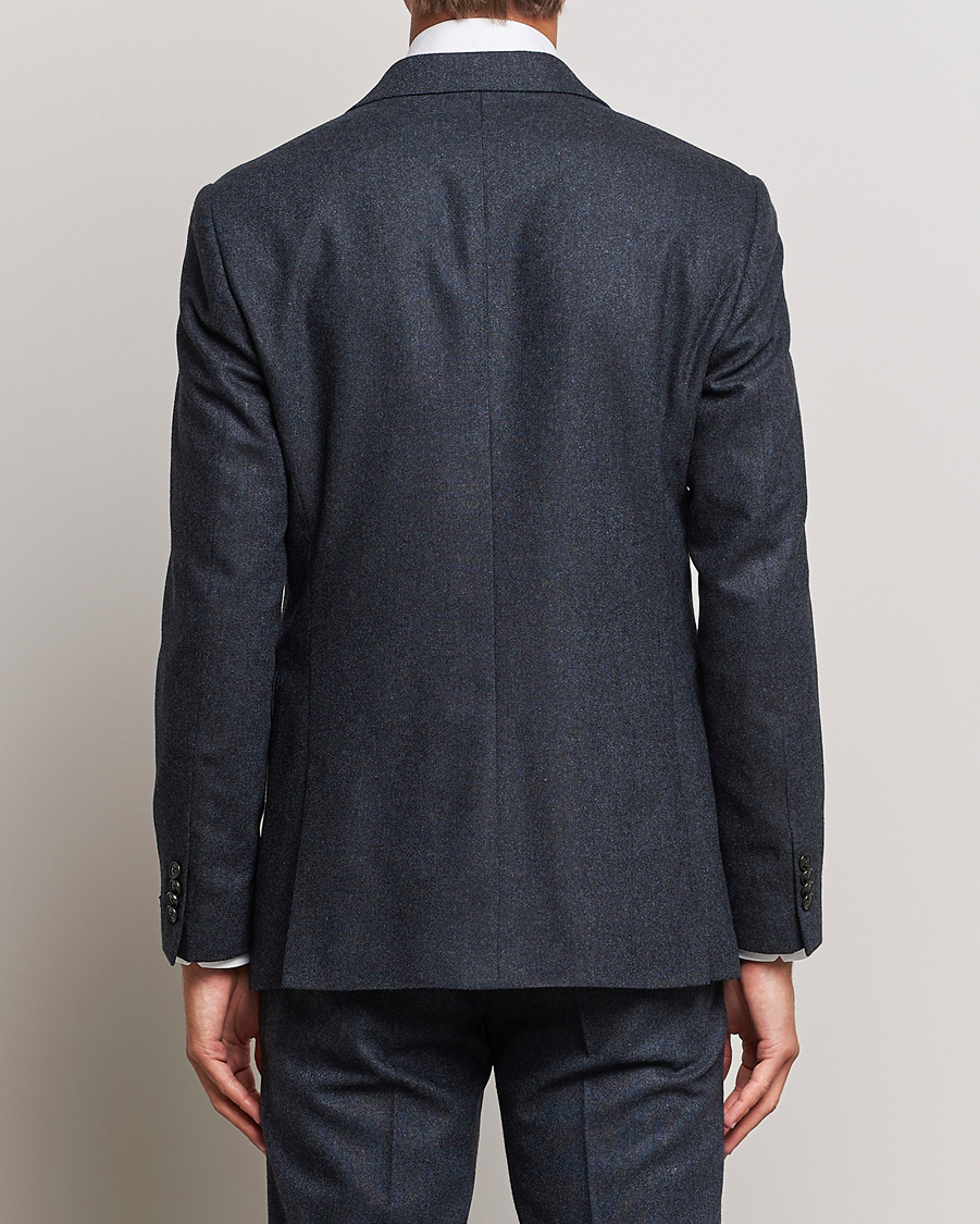Herre | Blazere & jakker | Tiger of Sweden | Justin Brushed Wool Blazer Midnight Blue