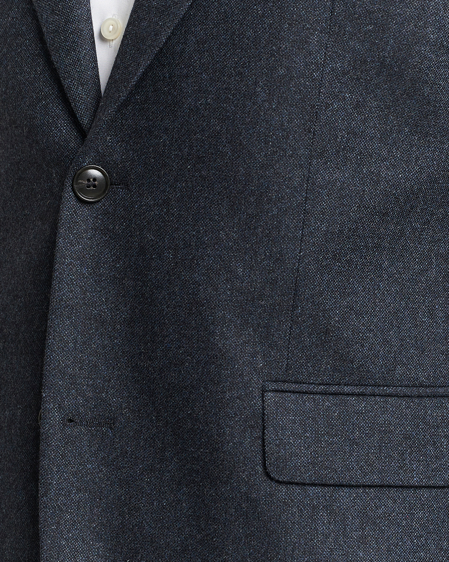Herre | Blazere & jakker | Tiger of Sweden | Justin Brushed Wool Blazer Midnight Blue