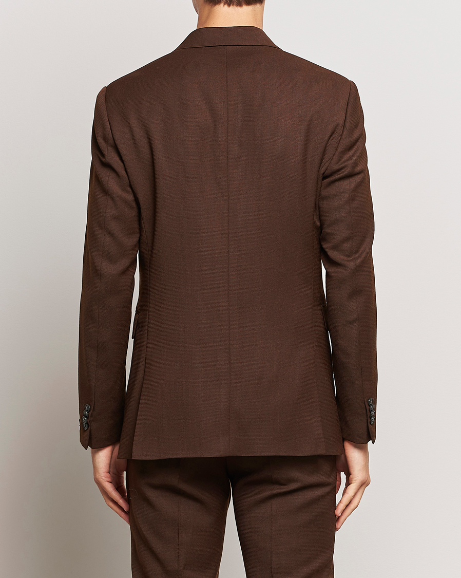 Herre | Blazere & jakker | Tiger of Sweden | Justinn Travel Structure Blazer Golden Brown