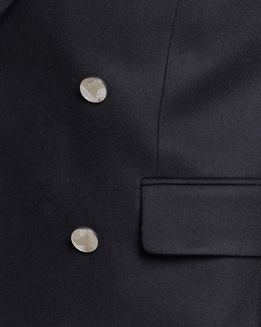 Herre | Blazere & jakker | Tiger of Sweden | 1903 Double Breasted Wool Blazer Dark Ink