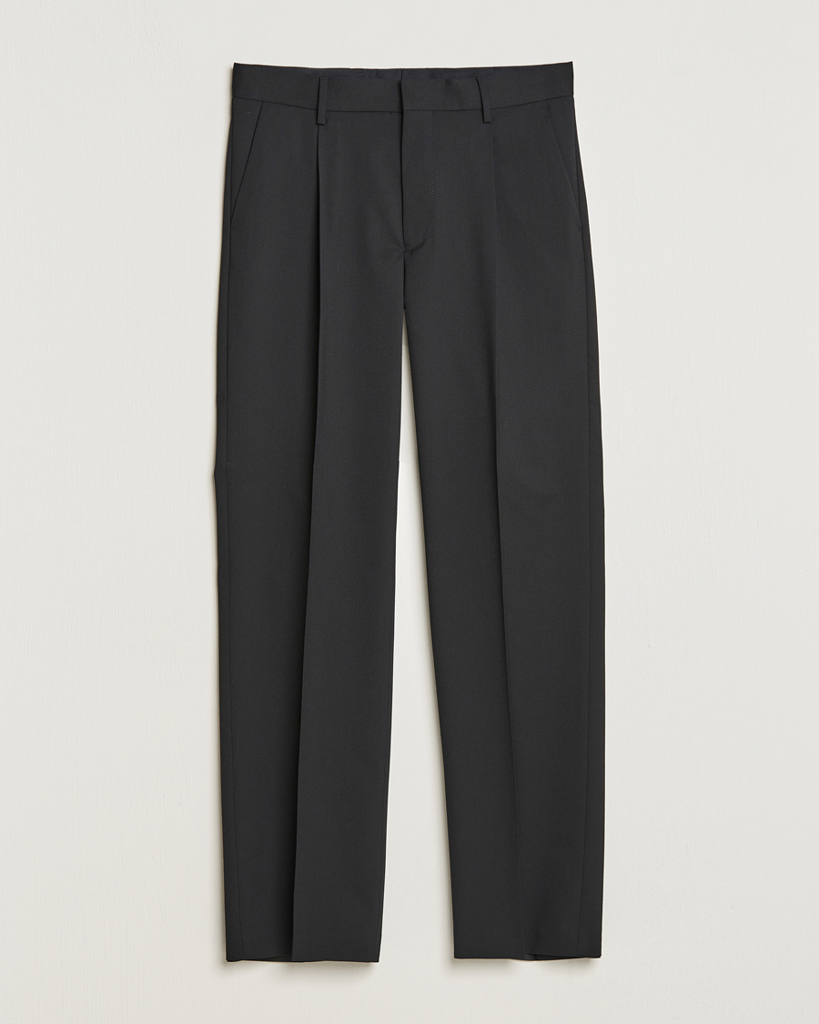 Herre | Bukser | Tiger of Sweden | Todne Wool Trousers Black