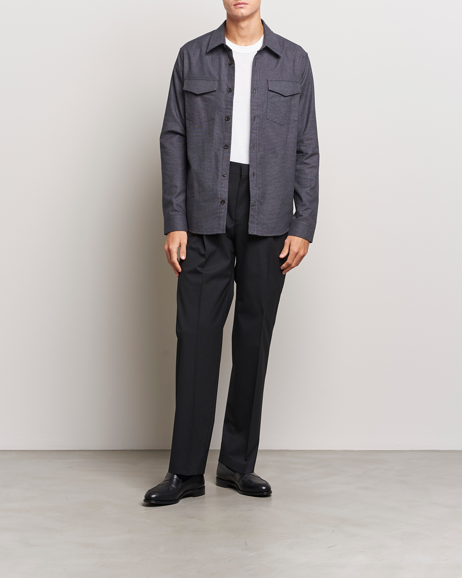 Herre | Bukser | Tiger of Sweden | Todne Wool Trousers Black
