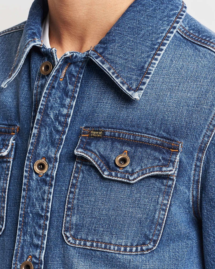 Herre | Jakker | Tiger of Sweden | Get Jeans Jacket Light Blue