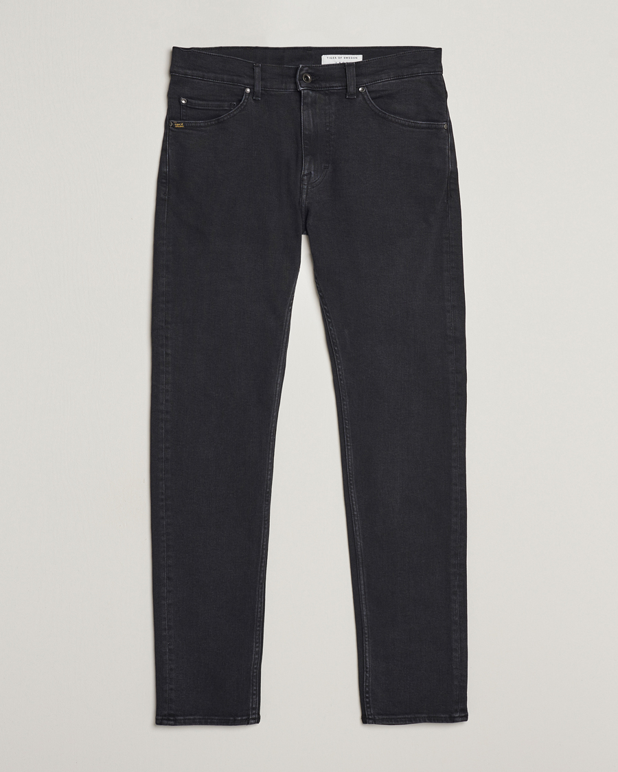 Herre | Jeans | Tiger of Sweden | Evolve Stretch Cotton Jeans Black