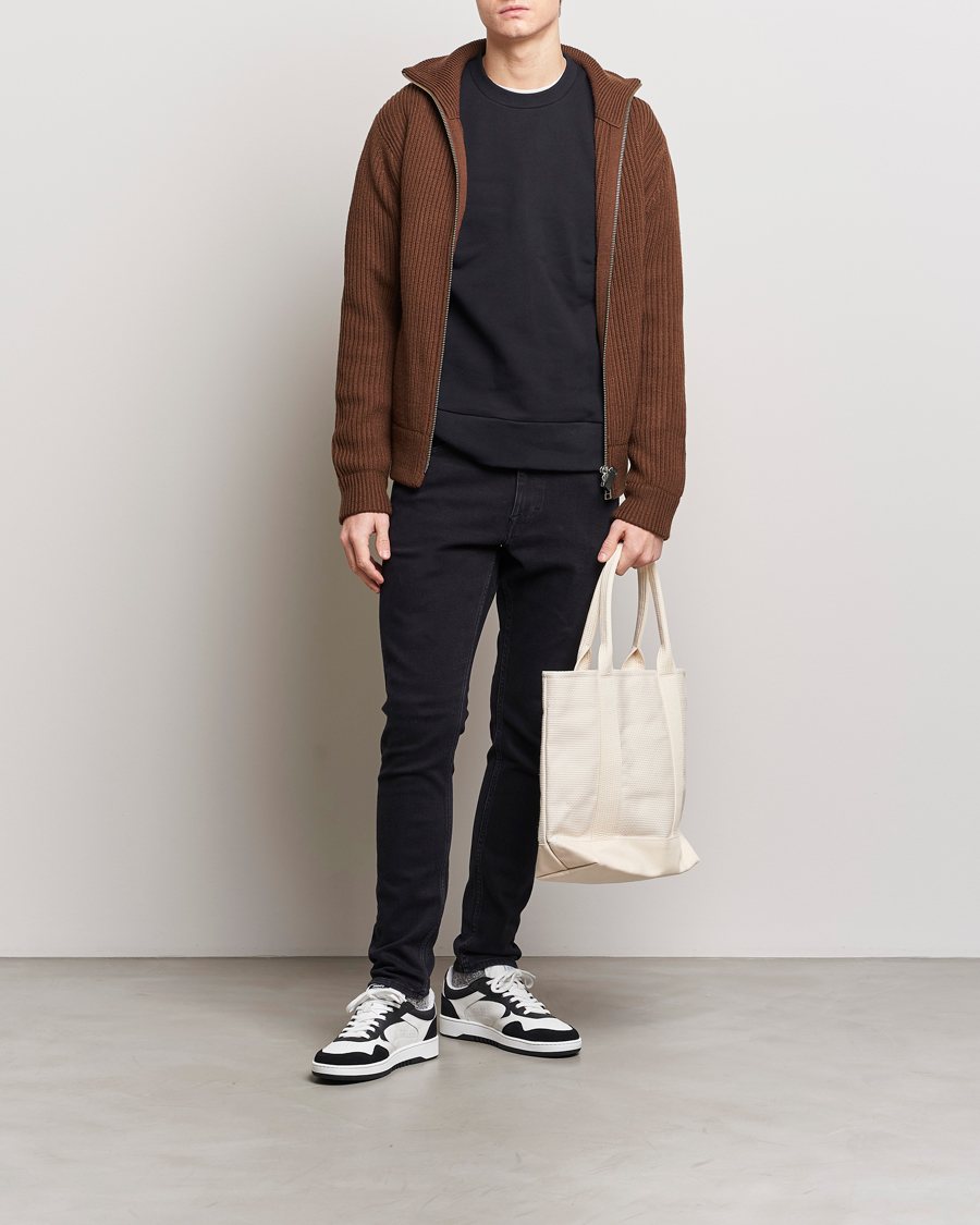 Herre | Jeans | Tiger of Sweden | Evolve Stretch Cotton Jeans Black