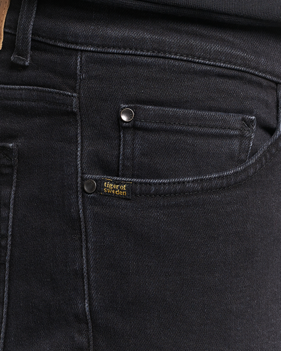 Herre | Jeans | Tiger of Sweden | Evolve Stretch Cotton Jeans Black