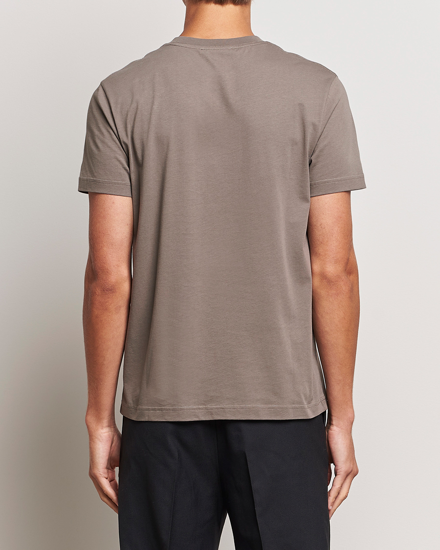 Herre | T-Shirts | Tiger of Sweden | Dillan Crew Neck T-Shirt Dark Stone