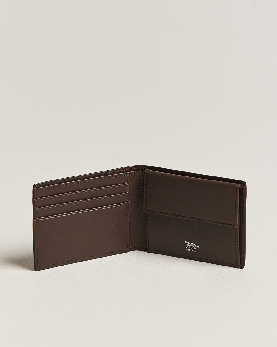 Herre | Tiger of Sweden | Tiger of Sweden | Wivalius Leather Wallet Brown