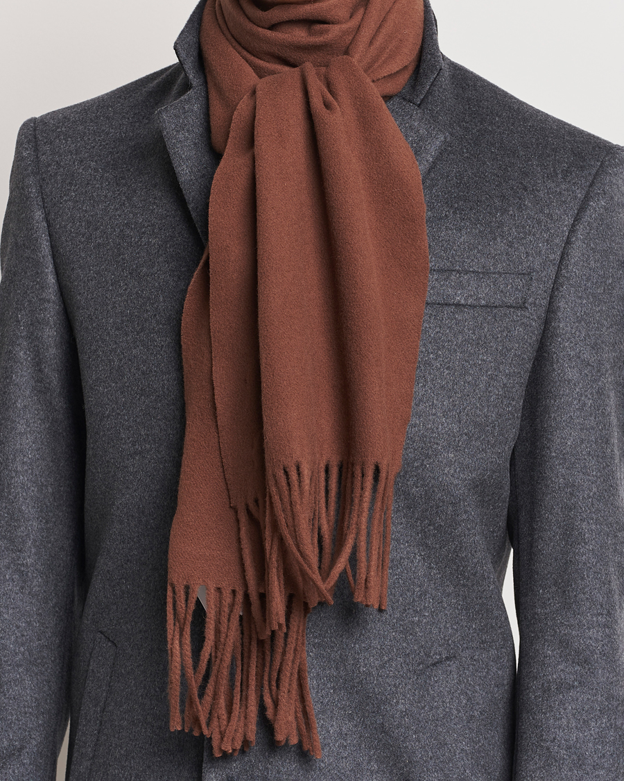 Herre |  | Tiger of Sweden | Sylan Wool Scarf Golden Copper