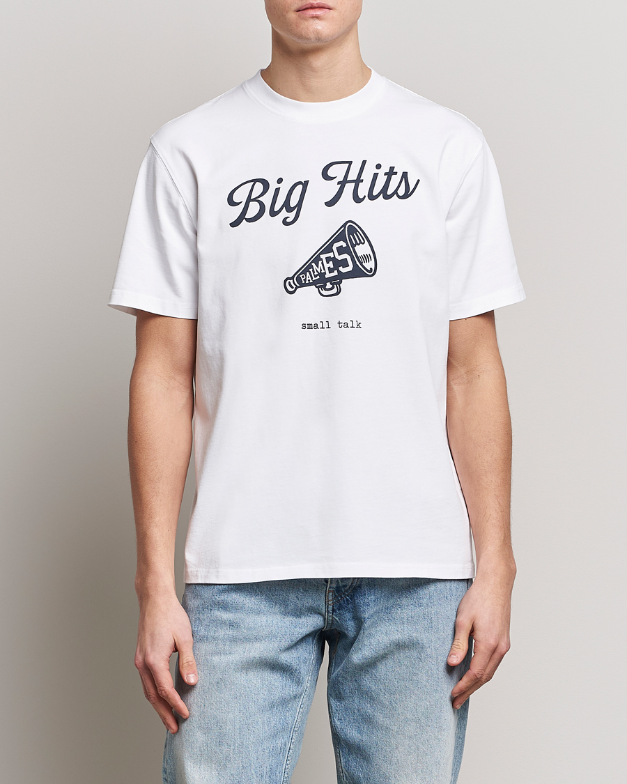 Herre | T-Shirts | Palmes | Big Hits T-Shirt White