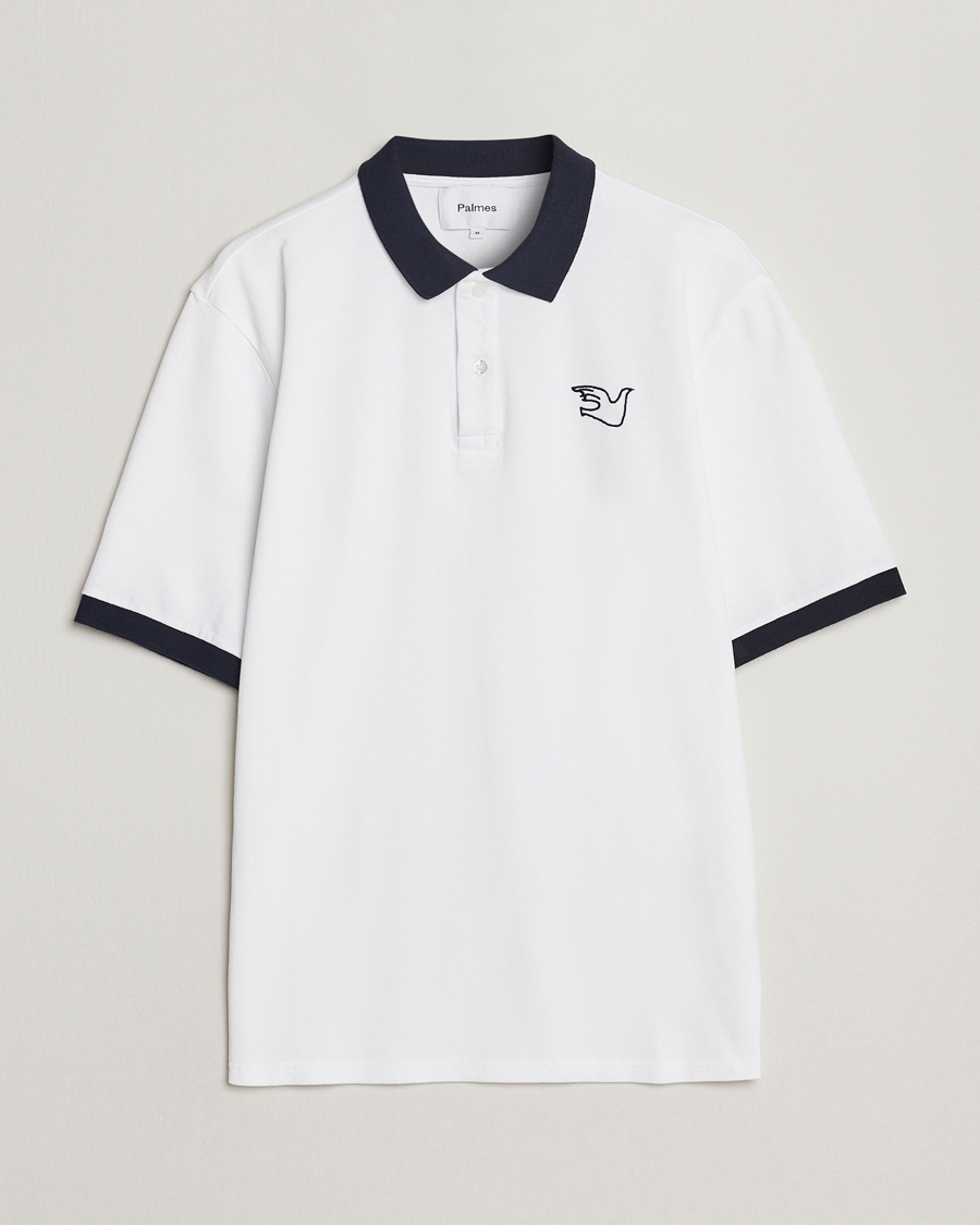 Herre | Polotrøjer | Palmes | Arthur Short Sleeve Polo White